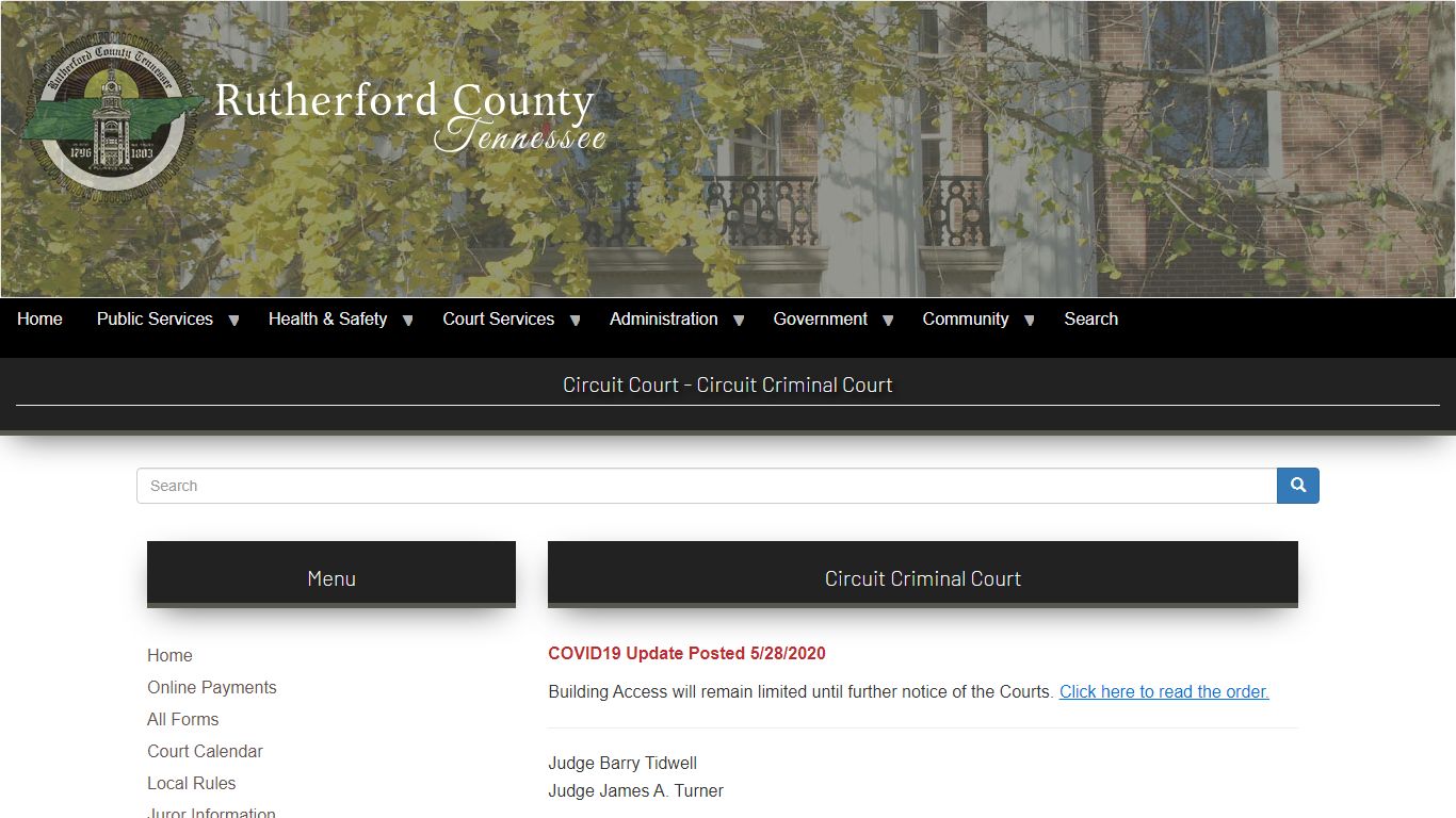 Circuit Court - Circuit Criminal Court | Circuit Court ...